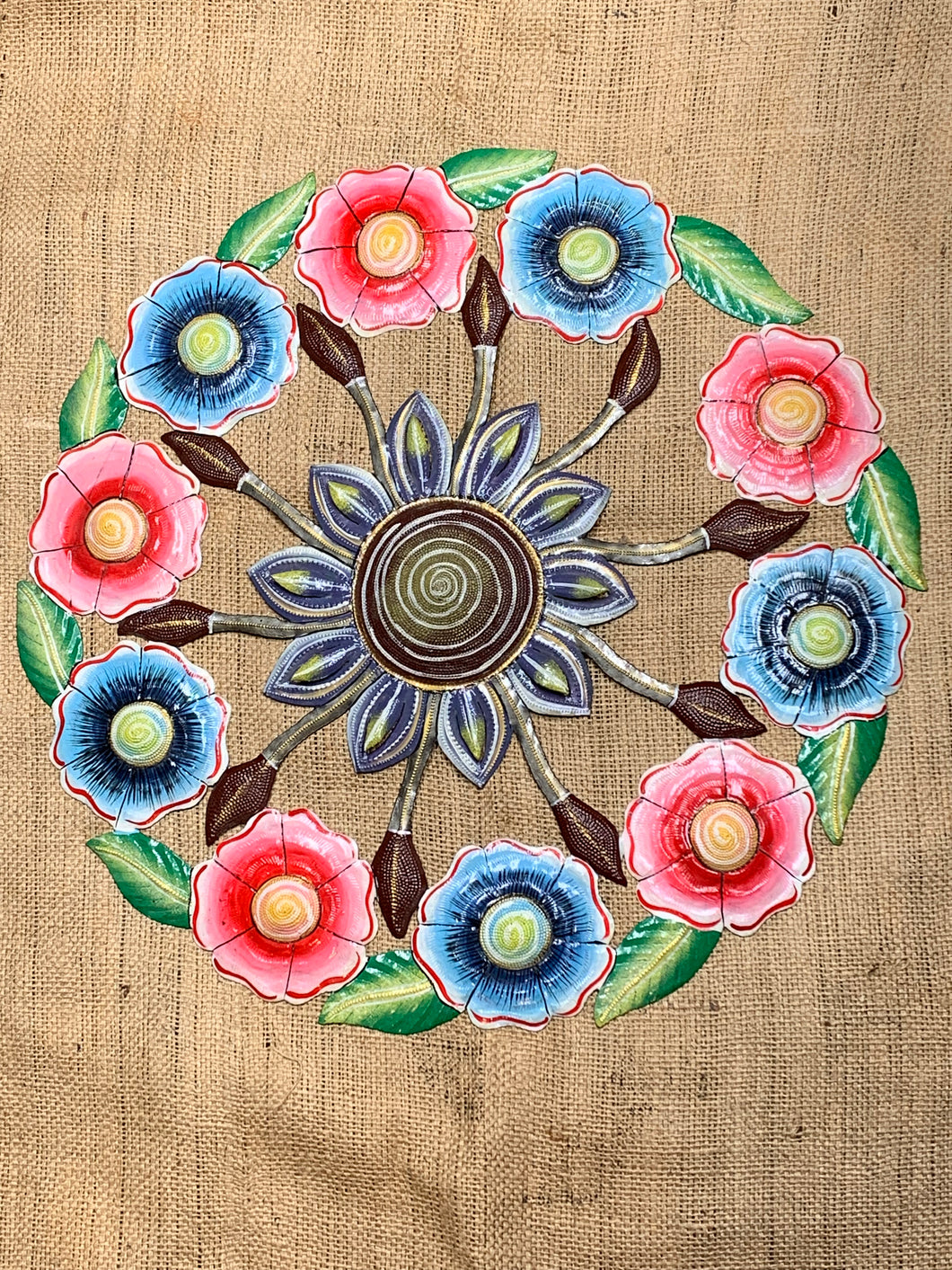 Circle flower