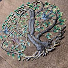 four birds in a tree