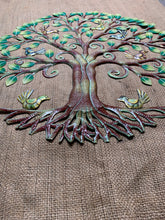seven birds singing in a tree