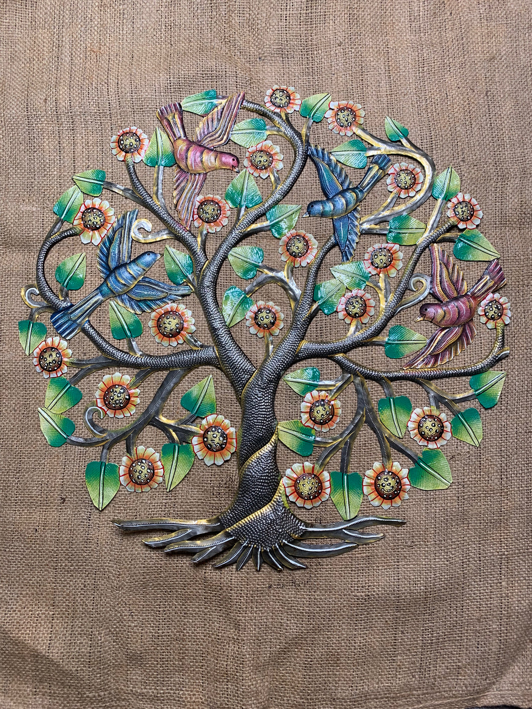 birds on a tree