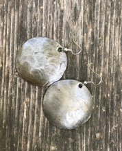 Metal Art Earrings - 1.5"