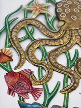 Octopus and fish
