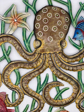 Octopus and fish