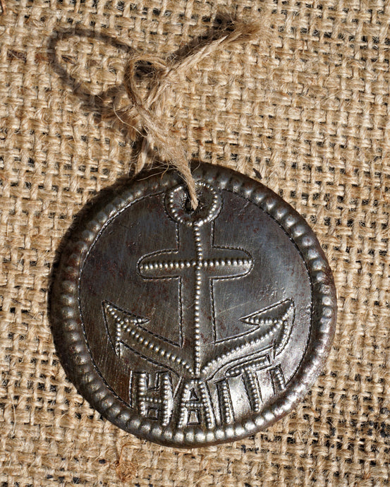 Anchor Haiti Ornament (Small) - 3
