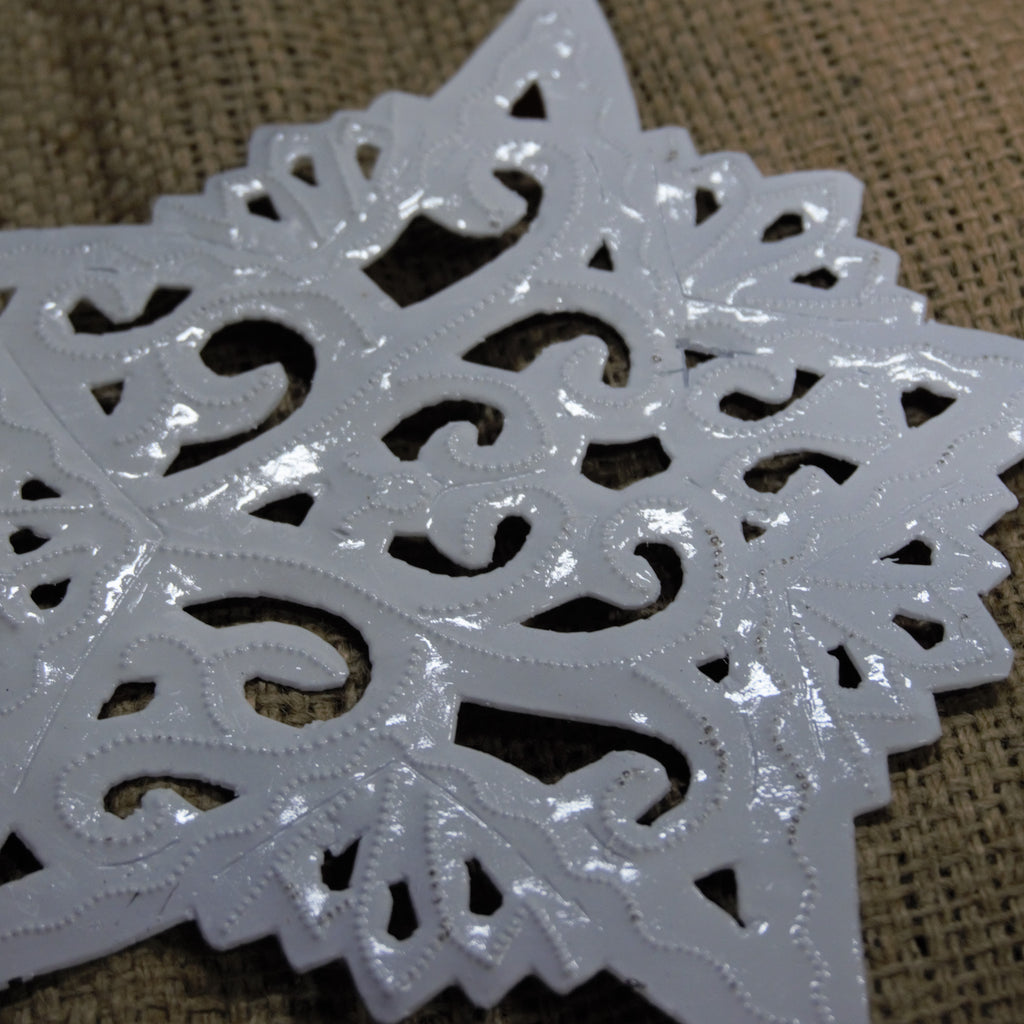 Tree Topper (white star) - 9