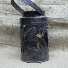 Nativity Scene Lantern (handle) - 9"x5.5"