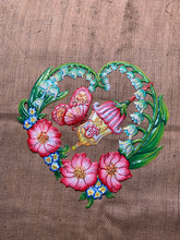 Heart Flower Butterfly