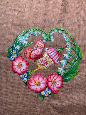 Heart Flower Butterfly