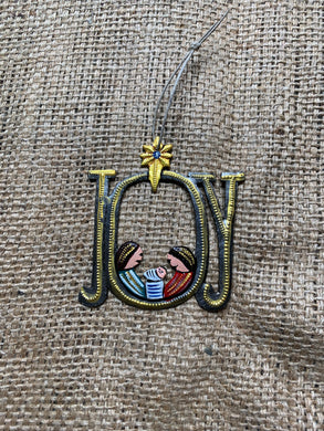 Gold Joy Ornament
