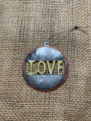 Circle Love Ornament