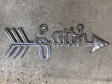 Faith with Arrow - 9"x23.5"