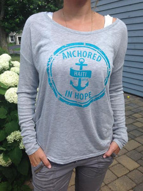 Ladies Flowy Long Sleeve