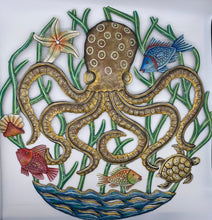 Octopus and fish