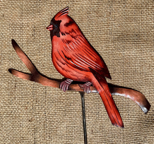Cardinal Plant Stake